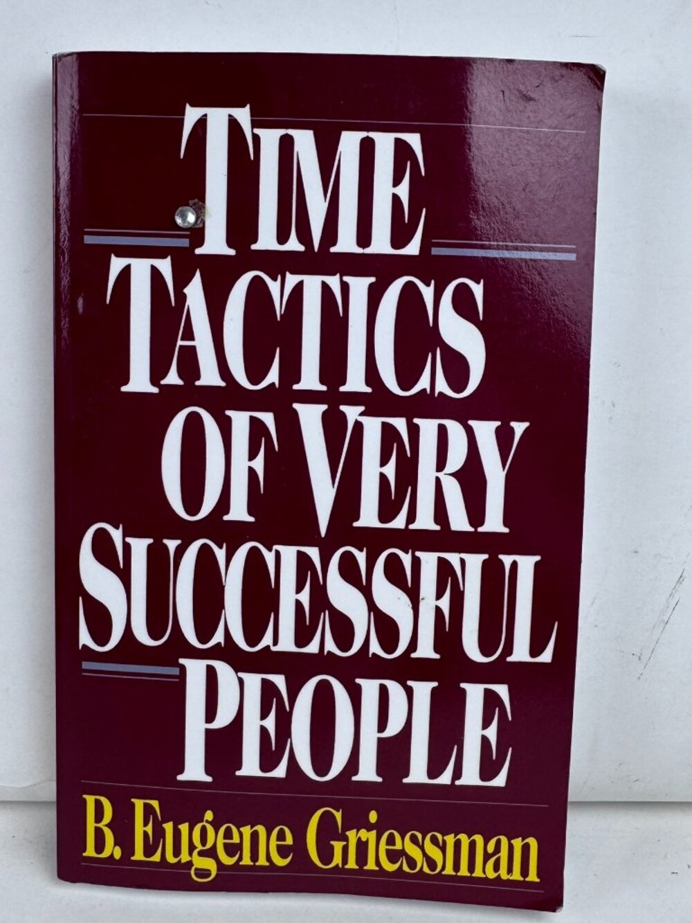 Time Tactics of Very Successful People 978-0-07-024644-7 (or 0-07-024644-0)